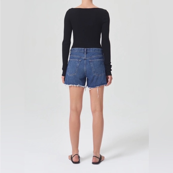 AGolde Parker Long Shorts Size 32 NWT - Picture 2 of 14